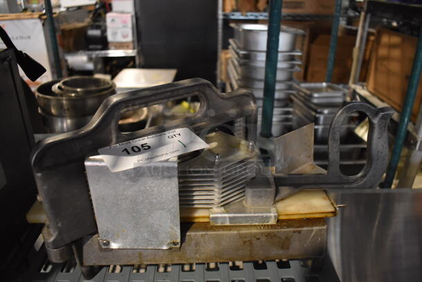 Winco Metal Countertop Tomato Slicer. 8x17x8.5 - Image 2 of 5