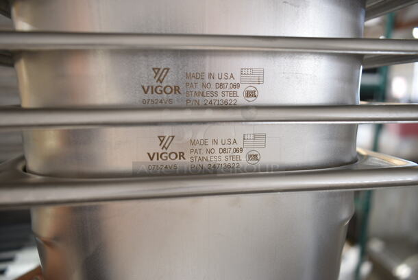 11 BRAND NEW SCRATCH AND DENT! Items Including Vollrath Vollrath 30240 Super Pan 1/2 Size 4" Deep Heavy-Duty Anti-Jam Stainless Steel Steam Table / Hotel Pan - 20 Gauge, 10 Vigor 07524VS 1/3 Size 6" Deep Anti-Jam Stainless Steel Steam Table / Hotel Pan. 11 Times Your Bid!  - Image 7 of 7