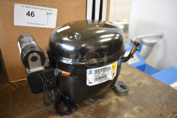 LIKE NEW Tecumseh Model TC1034E-038-A4 Metal Compressor. 115-120 Volts, 1 Phase. 10x6x8 - Image 2 of 8
