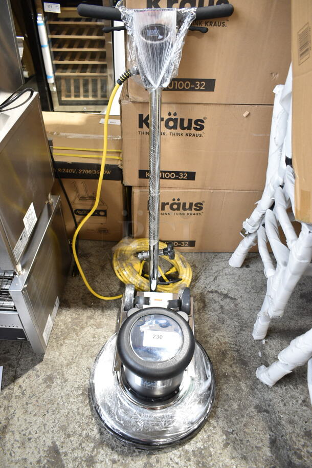 BRAND NEW SCRATCH AND DENT! 2023 Lavex 978LAVP17A 17" Single Speed Rotary Floor Machine. 110-120 Volts, 1 Phase. Tested and Powers On But Parts Do Not Move - Image 2 of 5