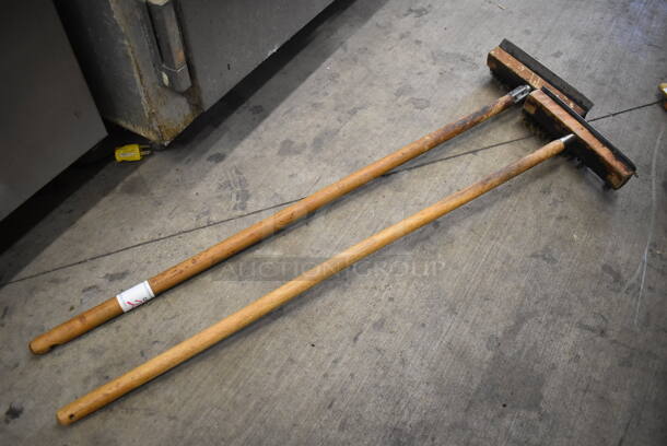 2 Coarse Cleaning Brushes. 10x43x1.5. 2 Times Your Bid!