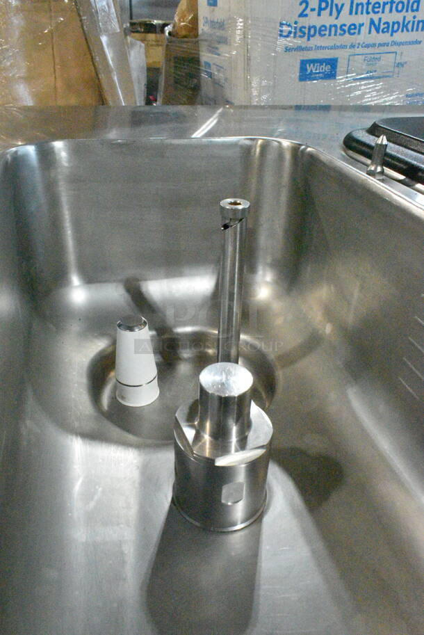 Taylor C713-33 Stainless Steel Commercial Floor Style Water Cooled 2 Flavor w/ Twist Soft Serve Ice Cream Machine on Commercial Casters. 208-230 Volts, 3 Phase. - Image 8 of 10