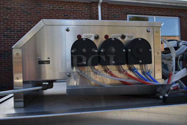 2011 Jackson CONSERVER XL-E Stainless Steel Commercial Straight Pass Through Dishwasher. 115 Volts, 1 Phase. - Image 7 of 10
