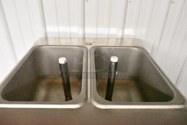 Electro Freeze SL500-132 Stainless Steel Commercial Floor Style Water Cooled 2 Flavor w/ Twist Soft Serve Ice Cream Machine on Commercial Casters. 208-230 Volts, 3 Phase. - Image 7 of 9