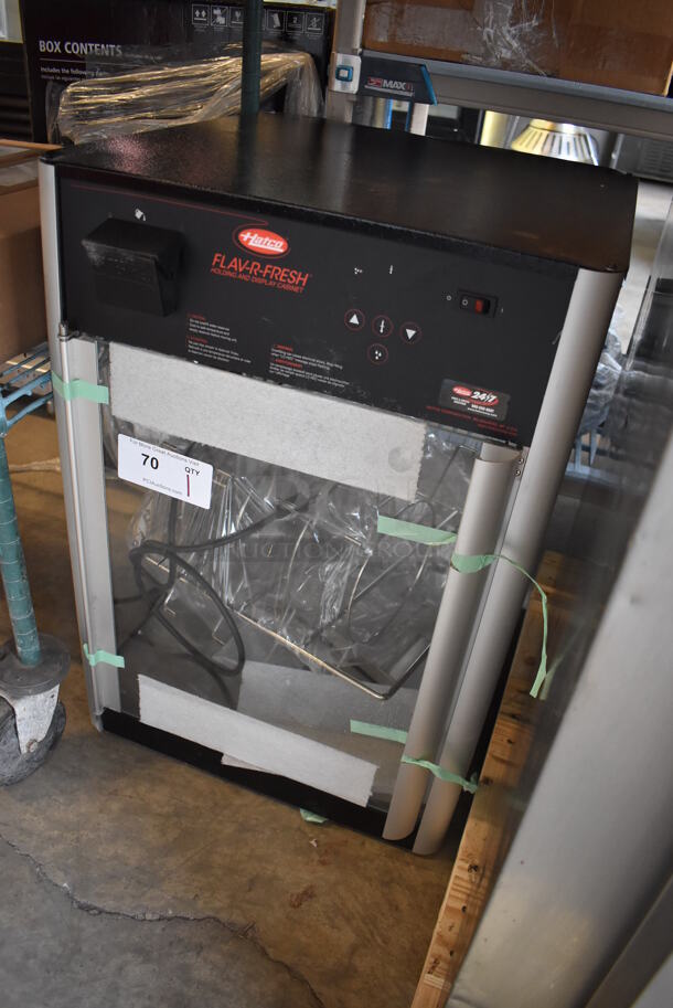BRAND NEW SCRATCH AND DENT! Hatco Metal Commercial Countertop Flav-r-fresh Heated Warming Cabinet. Missing 3 Panels. 20x20x28.5. Tested and Working! - Image 2 of 8