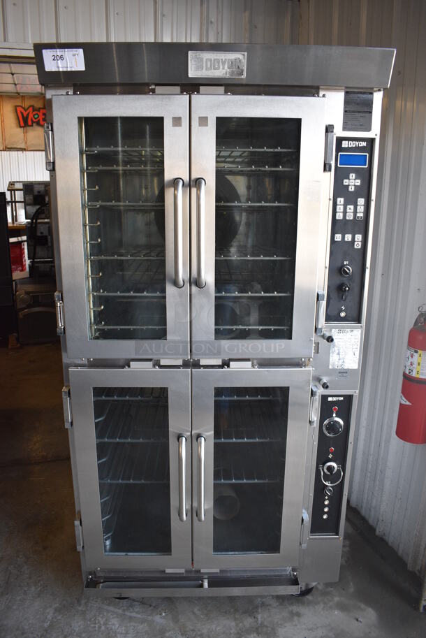 Doyon Stainless Steel Commercial Natural Gas Powered Oven Proofer on Commercial Casters. 208 Volt Controls. 36.5x53x72.5 - Image 2 of 11