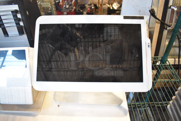 ALL ONE MONEY! Lot of Clover C100 POS Monitor, Clover P100 Receipt Printer and Metal Cash Drawer - Image 3 of 8