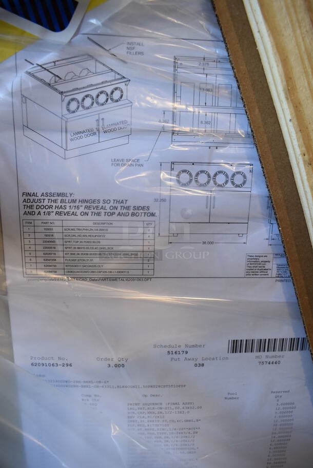 BRAND NEW IN CRATE! Royston 62091063-296 Metal Soda Station w/ 4 Cup Dispensers and 2 Doors. 36x35x32 - Image 6 of 6