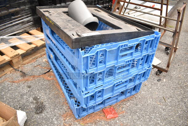 ALL ONE MONEY! Lot of Poly Bread Bins and Contents - Image 1 of 4