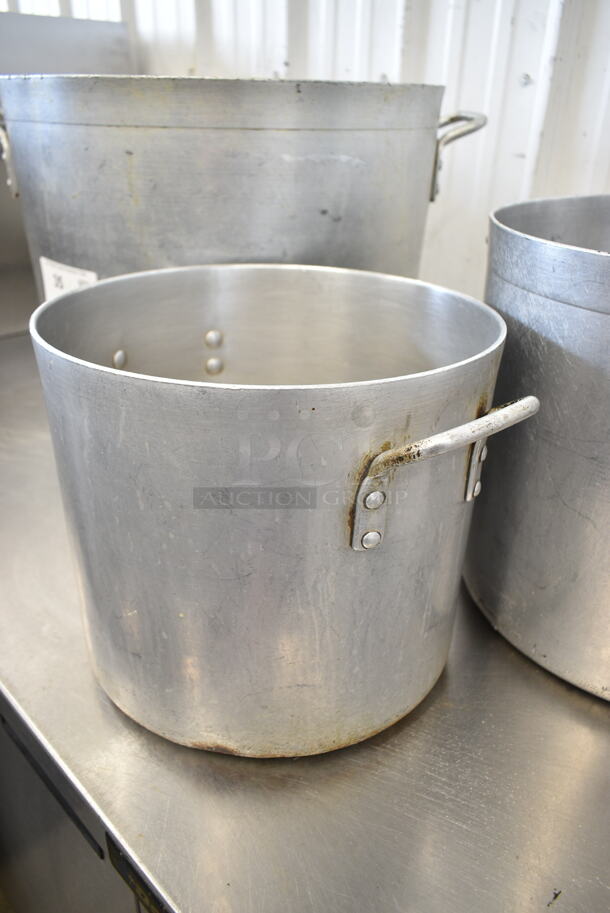 3 Various Metal Stock Pots. 3 Times Your Bid!  - Image 2 of 4