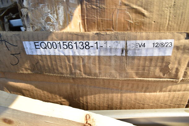 3 BRAND NEW SCRATCH AND DENT! Curtron Service-Pro Series 20 Double Stainless Steel Swinging Traffic Door. 3 Times Your Bid! - Image 5 of 5