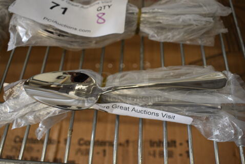 11 BRAND NEW! Stainless Steel Spoons. 6". 11 Times Your Bid!