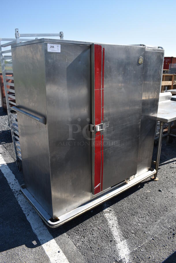 Carter Hoffmann Stainless Steel Commercial Portable Holding Cabinet on Commercial Casters. 62x32x64