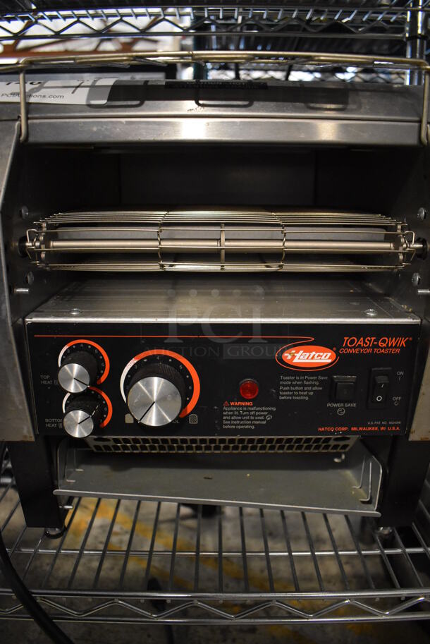 Hatco Toast-Qwik Stainless Steel Commercial Countertop Conveyor Toaster Oven. 14.5x17x15. Tested and Working! - Image 2 of 4