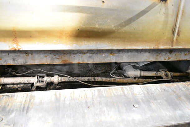 2 Bari N648N Stainless Steel Commercial Gas Powered Single Deck Pizza Oven w/ Metal Legs. 128,000 BTU. 2 Times Your Bid!  - Image 10 of 12