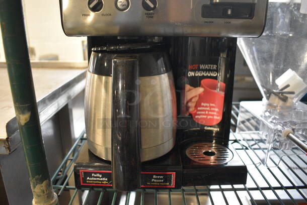 Cuisinart Chrome Finish Countertop Coffee Machine w/ Coffee Pot. 10x9x14.5 - Image 5 of 5