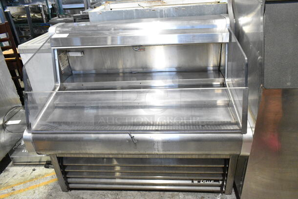 True THAC-48 Stainless Steel Commercial Floor Style Horizontal Open Grab N Go Merchandiser. 115 Volts, 1 Phase. Tested and Powers On But Does Not Get Cold - Image 1 of 5