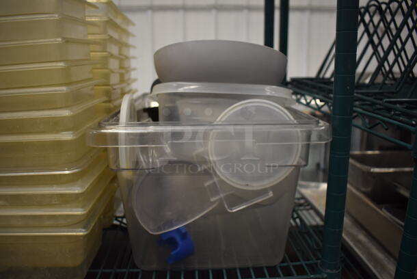 ALL ONE MONEY! Tier Lot of Various Poly Drop In Bins - Image 2 of 6