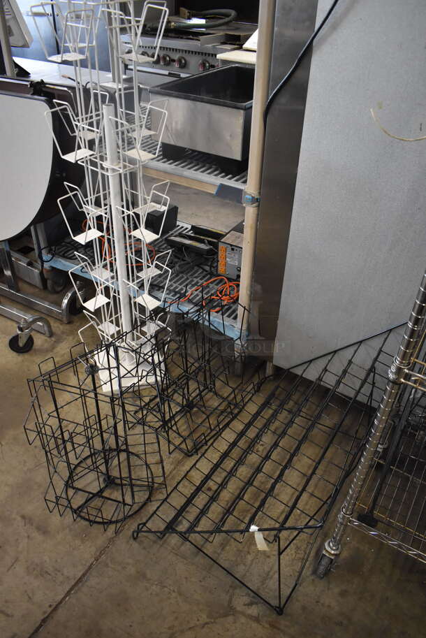ALL ONE MONEY! Lot of 4 Various Racks Includes 30x20x22, 13.5x13.5x51 - Image 5 of 5