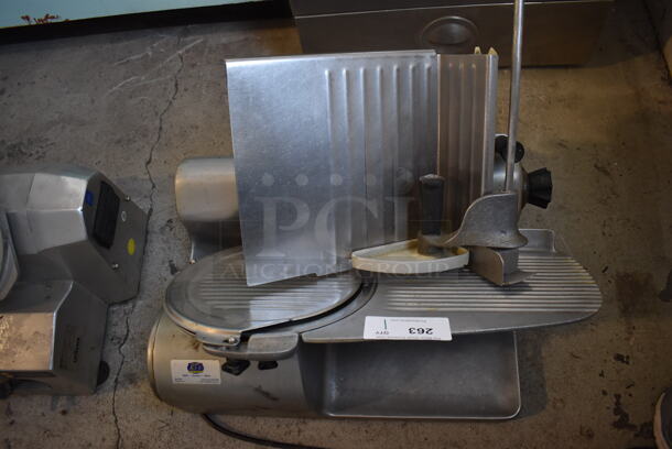 Hobart 1612 Stainless Steel Commercial Countertop Automatic Meat Slicer. 115 Volts, 1 Phase. 19x25x19. Tested and Does Not Power On - Image 4 of 7