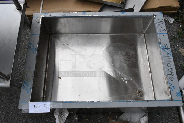 Advance Tabco CPU-2 Stainless Steel Commercial Ice Cooled Serving Counter.  - Image 3 of 4