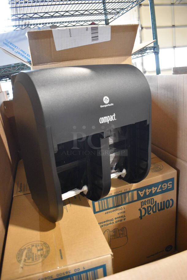 20 BRAND NEW IN BOX! Georgia Pacific Compact Poly Wall Mount Toilet Paper Dispenser. 11x8x14. 20 Times Your Bid! - Image 3 of 4