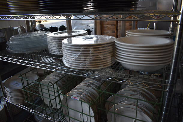 ALL ONE MONEY! Tier Lot of Various Items Including Ceramic and Glass Dishes - Image 2 of 8