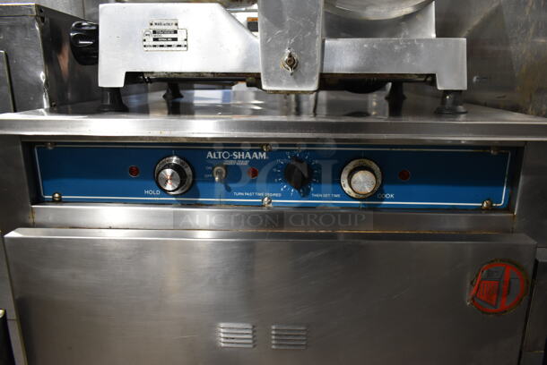 Alto Shaam Stainless Steel Commercial Heated Holding Cabinet on Commercial Casters.  Cannot Test Due To Plug Style - Image 2 of 5