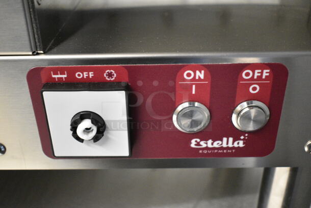 BRAND NEW SCRATCH AND DENT! Estella 348PEM4 Stainless Steel Commercial Countertop Pasta Extruder Machine. 110 Volts, 1 Phase. Tested and Working! - Image 6 of 8