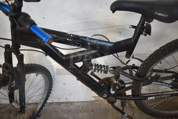Next Black Metal Mountain Bicycle. 24x66x40 - Image 3 of 8
