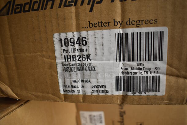 PALLET LOT OF 28 Various Boxes of Black Poly Bowls. Approximately 345. 10x10x2.5 - Image 4 of 5