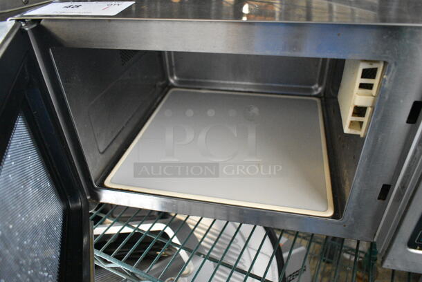 2020 Solwave 180MW1000SS Stainless Steel Commercial Countertop Microwave Oven. 120 Volts, 1 Phase.  - Image 4 of 5