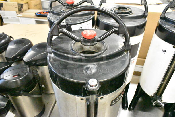 4 Luxus Stainless Steel Coffee Server Satellite. 4 Times Your Bid!  - Image 9 of 12