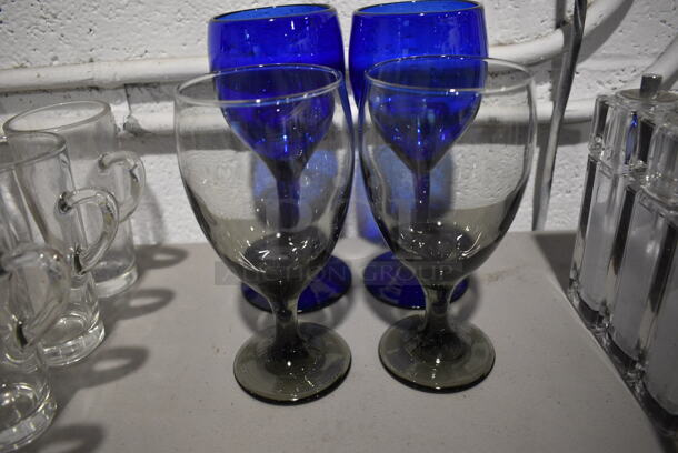 6 Various Wine Glasses. Includes 3.5x3.5x8. 6 Times Your Bid! - Image 2 of 3