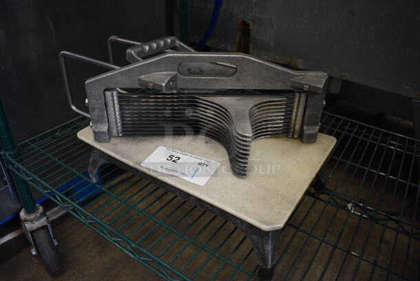 Metal Countertop Tomato Slicer. 19x10x10 - Image 2 of 5
