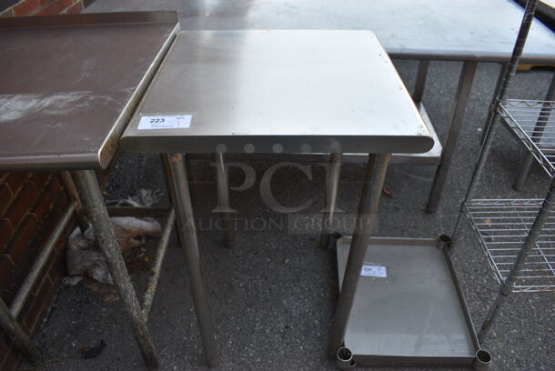 Stainless Steel Table. 24x24x35 - Image 1 of 3