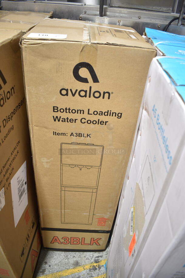 BRAND NEW IN BOX! Avalon A3BLK Stainless Steel Bottom Loading Water Cooler. 115 Volts, 1 Phase.  - Image 2 of 3