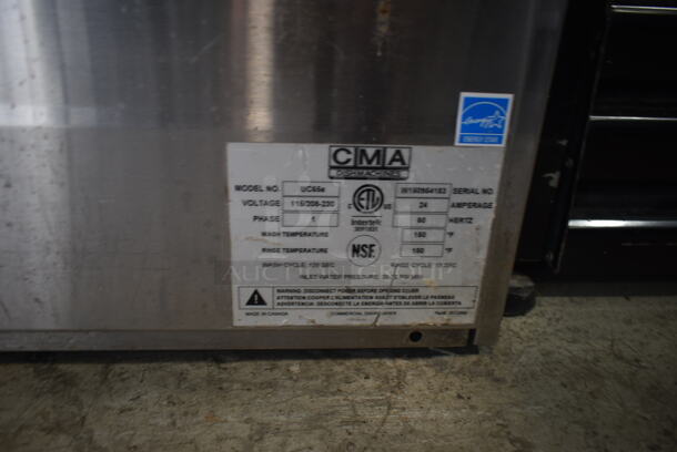 CMA UC65e ENERGY STAR Stainless Steel Commercial Undercounter Dishwasher. 115/208-230 Volts, 1 Phase.  - Image 5 of 6