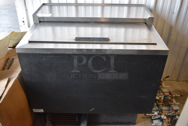 Beverage Air GF34L Stainless Steel Commercial Bottled Back Bar Cooler. 115 Volts, 1 Phase. 34x26x34. Tested and Does Not Power On