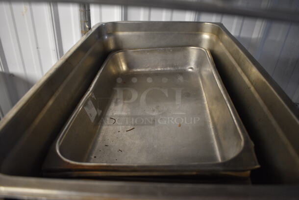 7 Various Stainless Steel Drop In Bins. Includes 1/1x4. 7 Times Your Bid! - Image 2 of 3