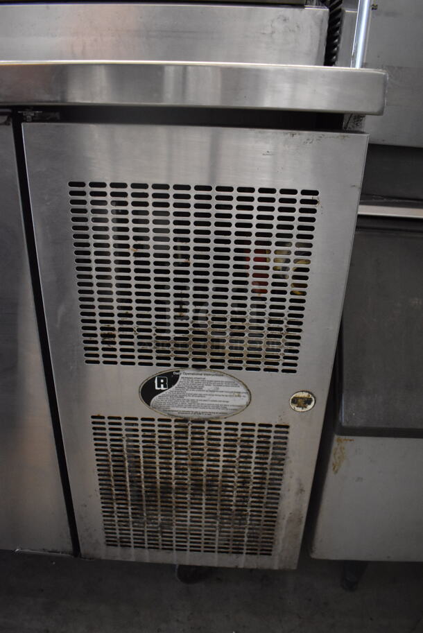 Randell 8383N Stainless Steel Commercial Prep Table on Commercial Casters. 115 Volts, 1 Phase. 83x35x44. Tested and Working! - Image 9 of 9