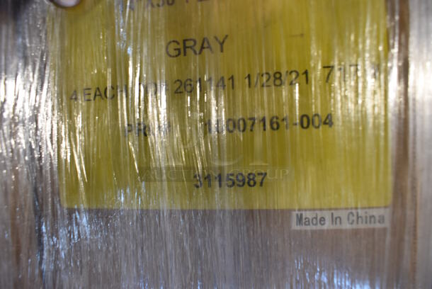 PALLET LOT OF 12 BRAND NEW IN BOX! Royston Gray 14x36 Flat Shelves. 4 In Each Box. - Image 4 of 7