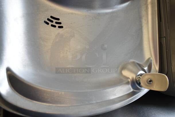 BRAND NEW SCRATCH AND DENT! Elkay EZSDWS_1G Stainless Steel Wall Mount Non-Filtered Drinking Fountain with Extra Deep Basin - Non-Refrigerated - Image 5 of 7