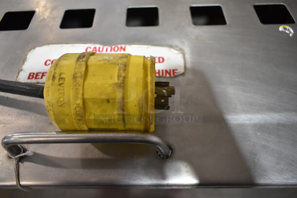 Metal Commercial Meat Mixer Grinder on Commercial Casters. 190/380 Volts, 3 Phase.  - Image 6 of 7