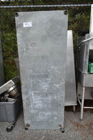 Metal Under Shelf w/ 1 Leg