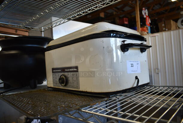 Hamilton Beach Metal Countertop Automatic Roaster Oven. Tested and Working! - Image 3 of 5