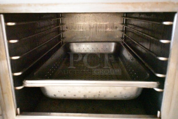 AccuTemp S32083D1205135 Stainless Steel Commercial Electric Powered Steam Cabinet on Stand w/ Commercial Casters. 208 Volts, 3 Phase. - Image 4 of 6