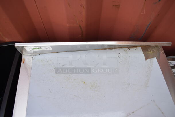 BRAND NEW SCRATCH AND DENT! Regency 600FRSU2324 Stainless Steel Flat Top Glass Rack Storage Unit - Image 5 of 6