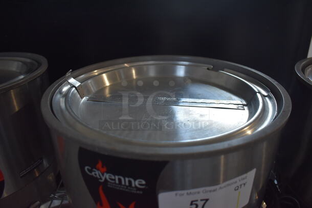 Vollrath Cayenne HS-11 Stainless Steel Commercial Countertop Soup Kettle Food Warmer w/ Lid. Does Not Have Drop In. 120 Volts, 1 Phase. Tested and Working! - Image 4 of 6