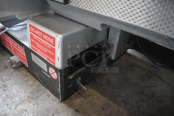 Bizerba A 404 FB US Stainless Steel Commercial Countertop Meat Slicer Stacker. 120 Volts, 1 Phase. 48x28x23. Tested and Does Not Power On - Image 8 of 8